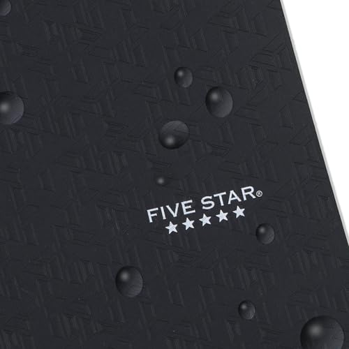 Modern Five Star 2-Pocket Folder, Plastic Folder with Stay-Put Tabs, Kit