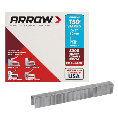 Modern Arrow Fastener 506IP Heavy Duty T50 Staples for Daily Use