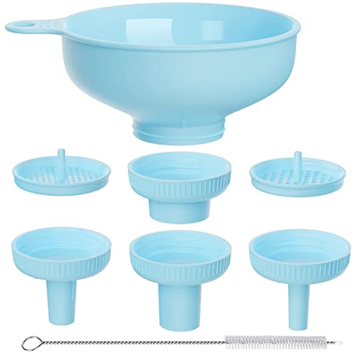 Smart Home Pisol Wide Mouth Versatile Funnel, Canning Funnels Set