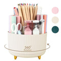 Classic SKYDUE 360 Rotating Plastic Desk Pen Organizer with for Daily Use